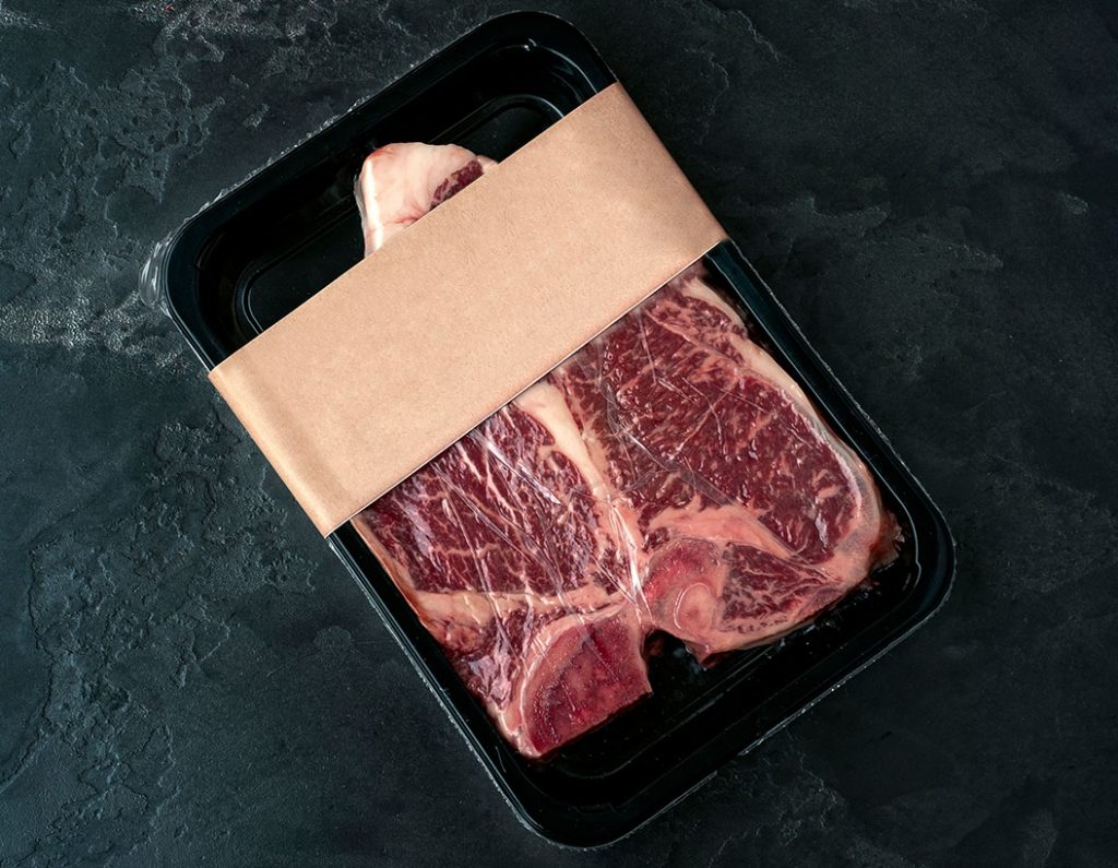 Packaged slice of meat, Innovative packaging