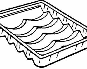 Biscuit Tray 163x135x32